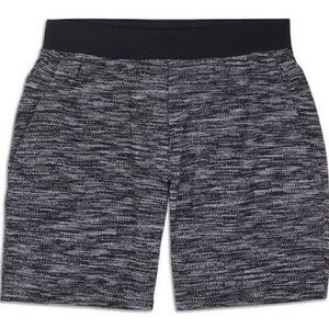 Men’s Black and White Track Shorts